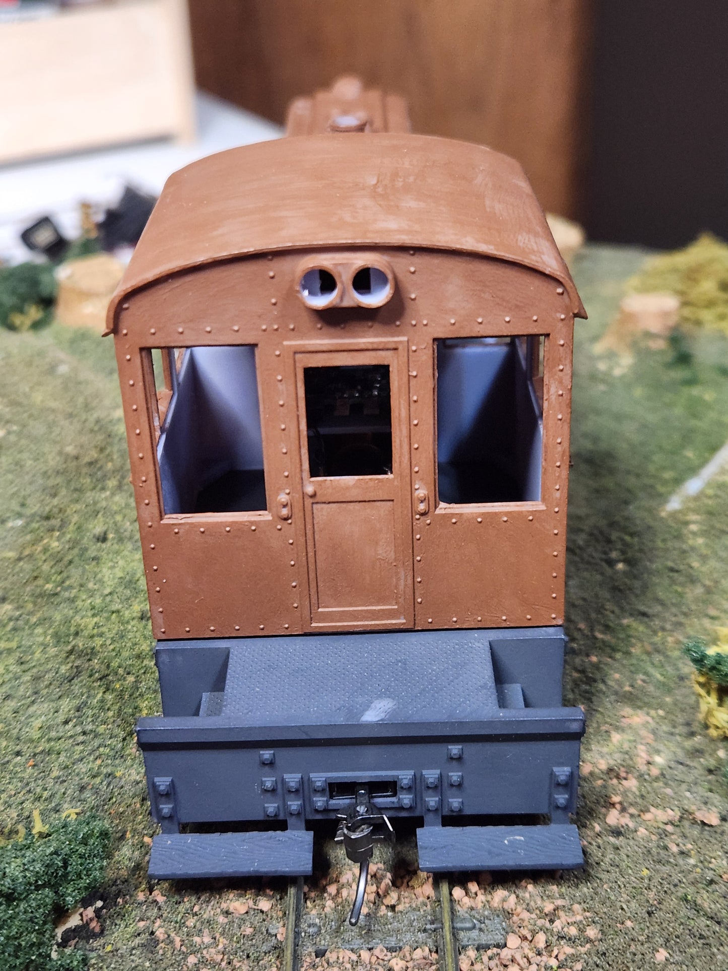 On30 Freelance End Cab Switcher Kit 3D printed For Athearn SW1500 Mechanism