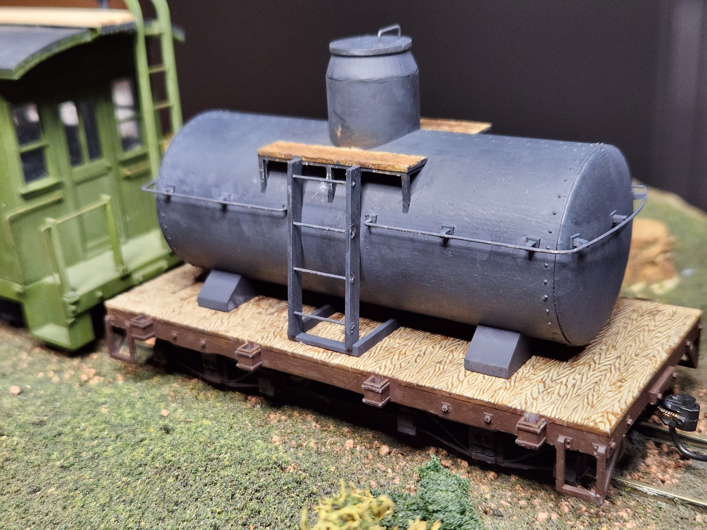 On30 3D Printed 16ft tank Car Kit