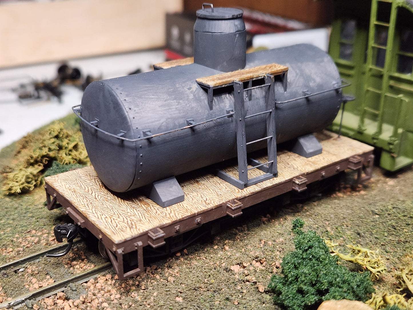 On30 3D Printed 16ft tank Car Kit
