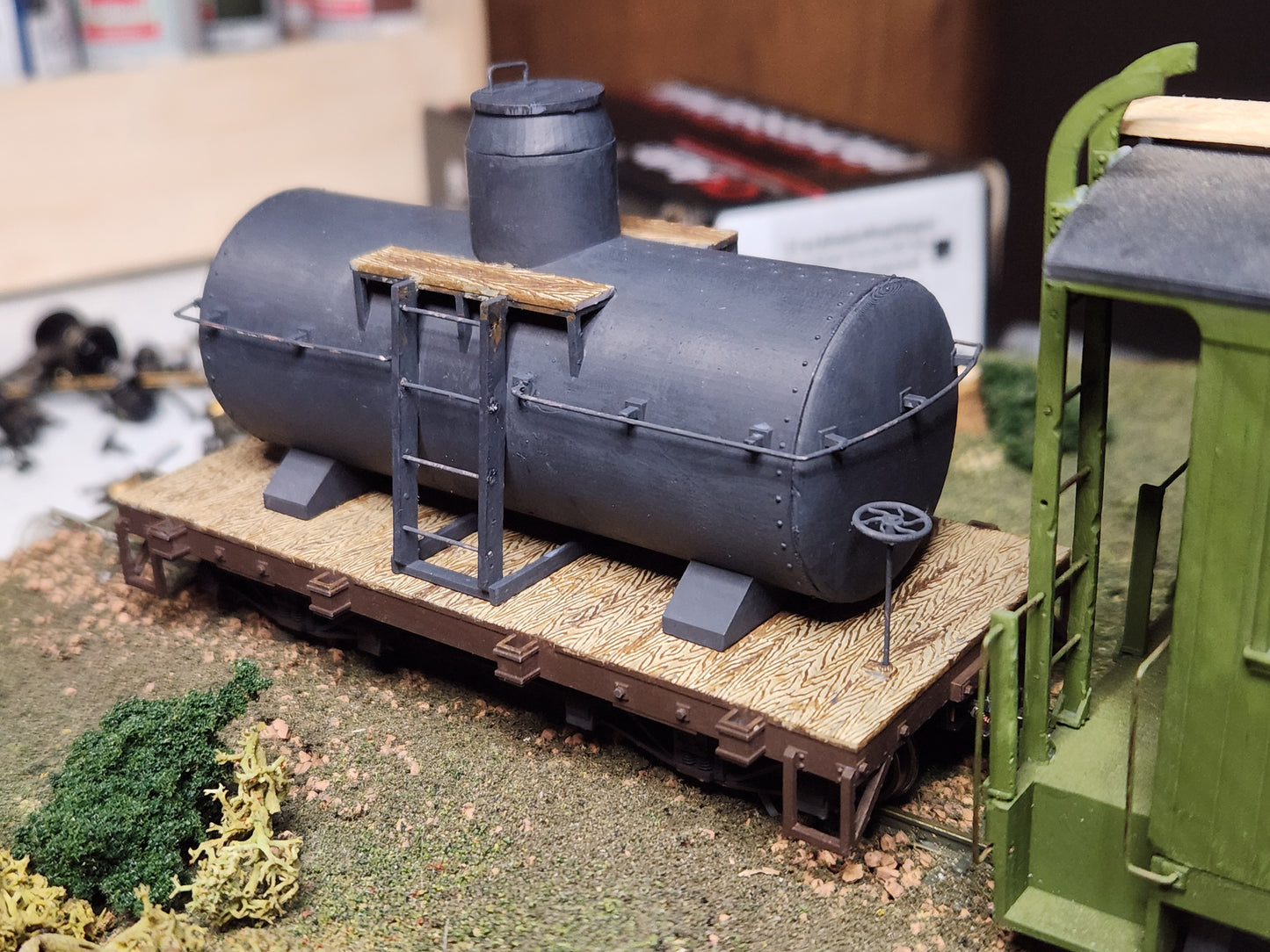 On30 3D Printed 16ft tank Car Kit
