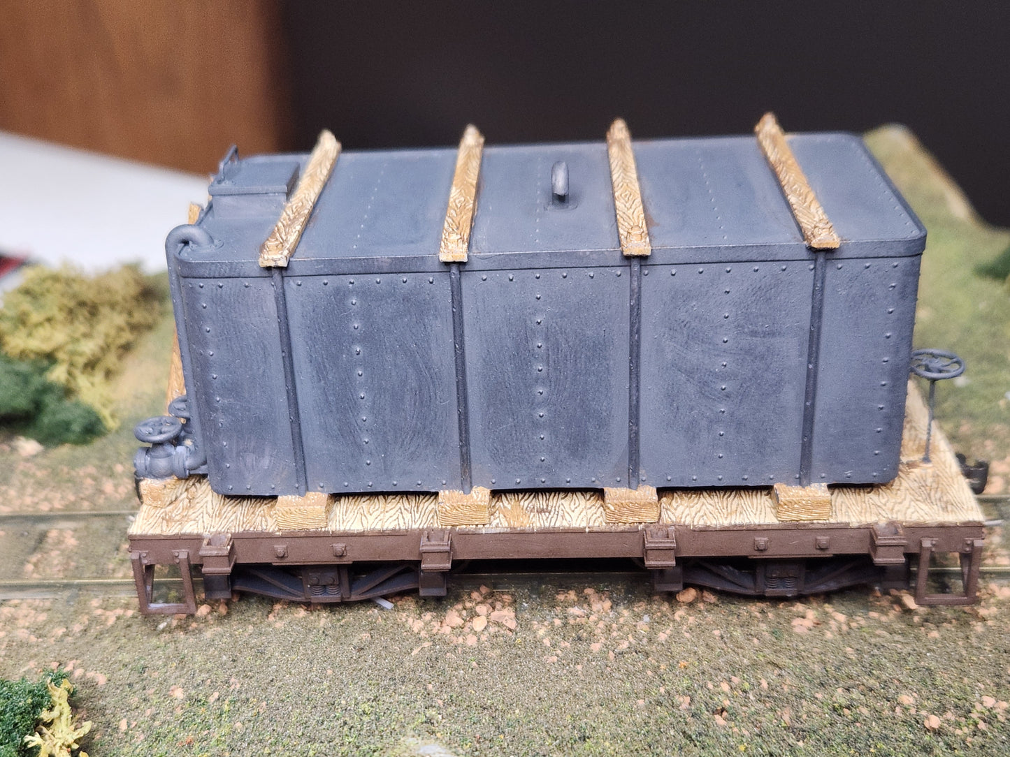 On30 3D Printed 16ft Rectangular Tank Car Kit