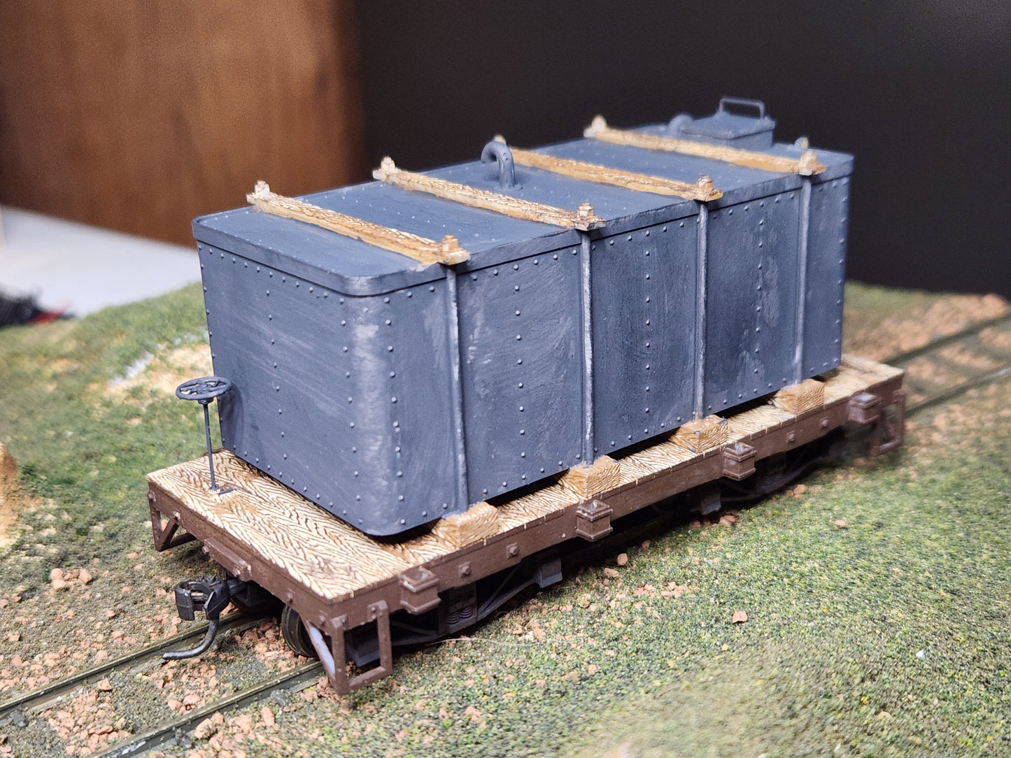 On30 3D Printed 16ft Rectangular Tank Car Kit