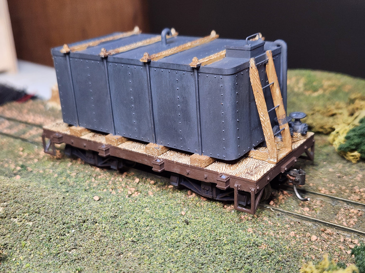 On30 3D Printed 16ft Rectangular Tank Car Kit