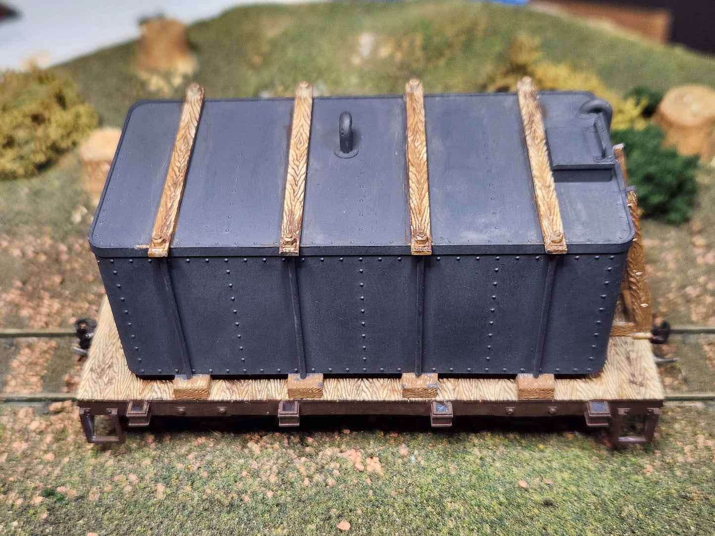 On30 3D Printed 16ft Rectangular Tank Car Kit