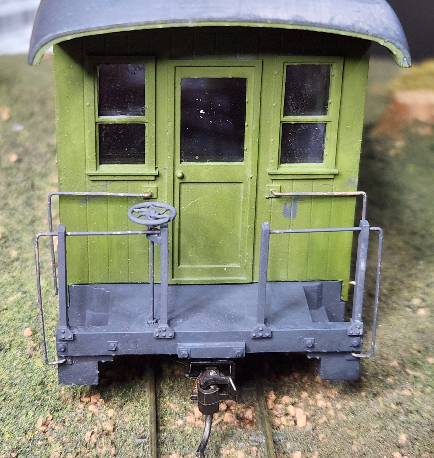 On30 3D Printed Short Combine Kit With Clerestory Roof