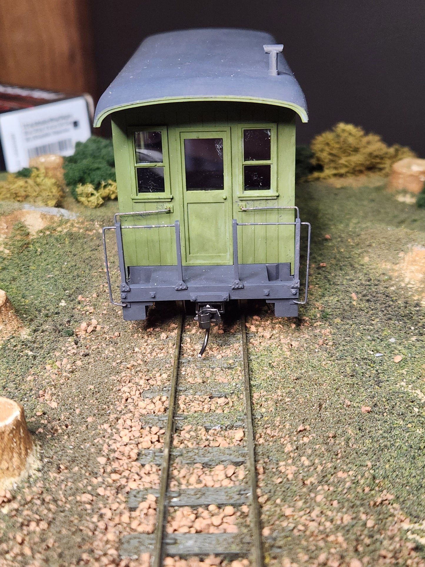 On30 3D Printed Short Coach Kit With round roof