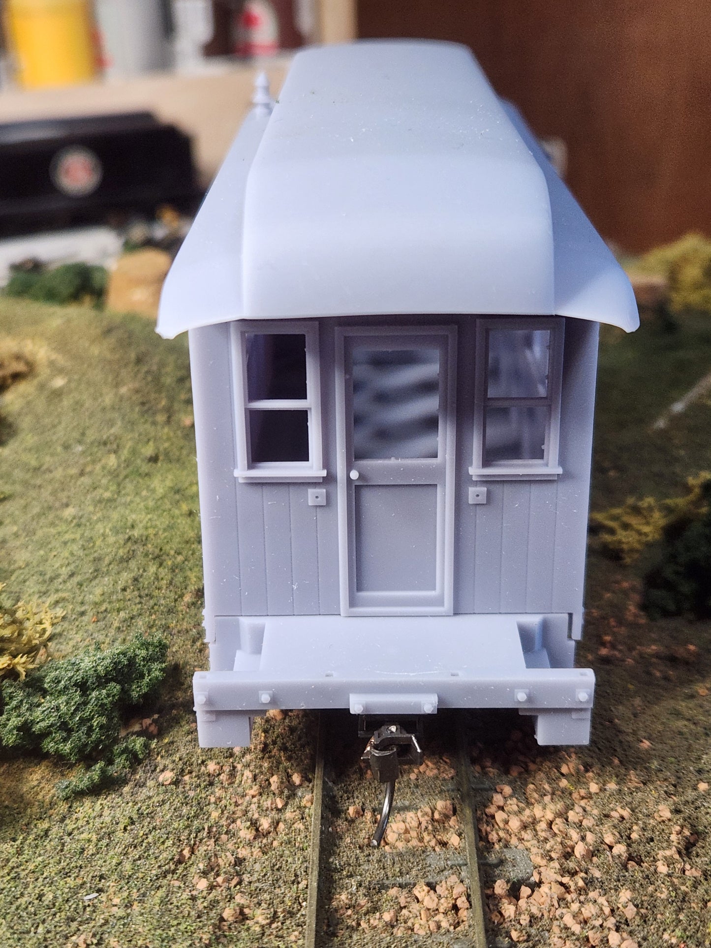 On30 3D Printed Short Coach Kit With Clerestory Roof