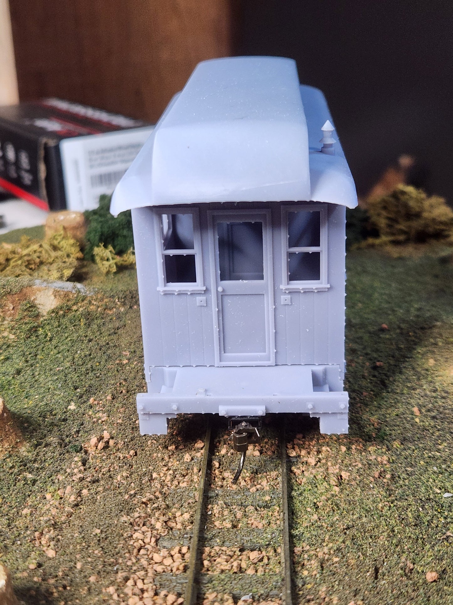 On30 3D Printed Short Combine Kit With Clerestory Roof