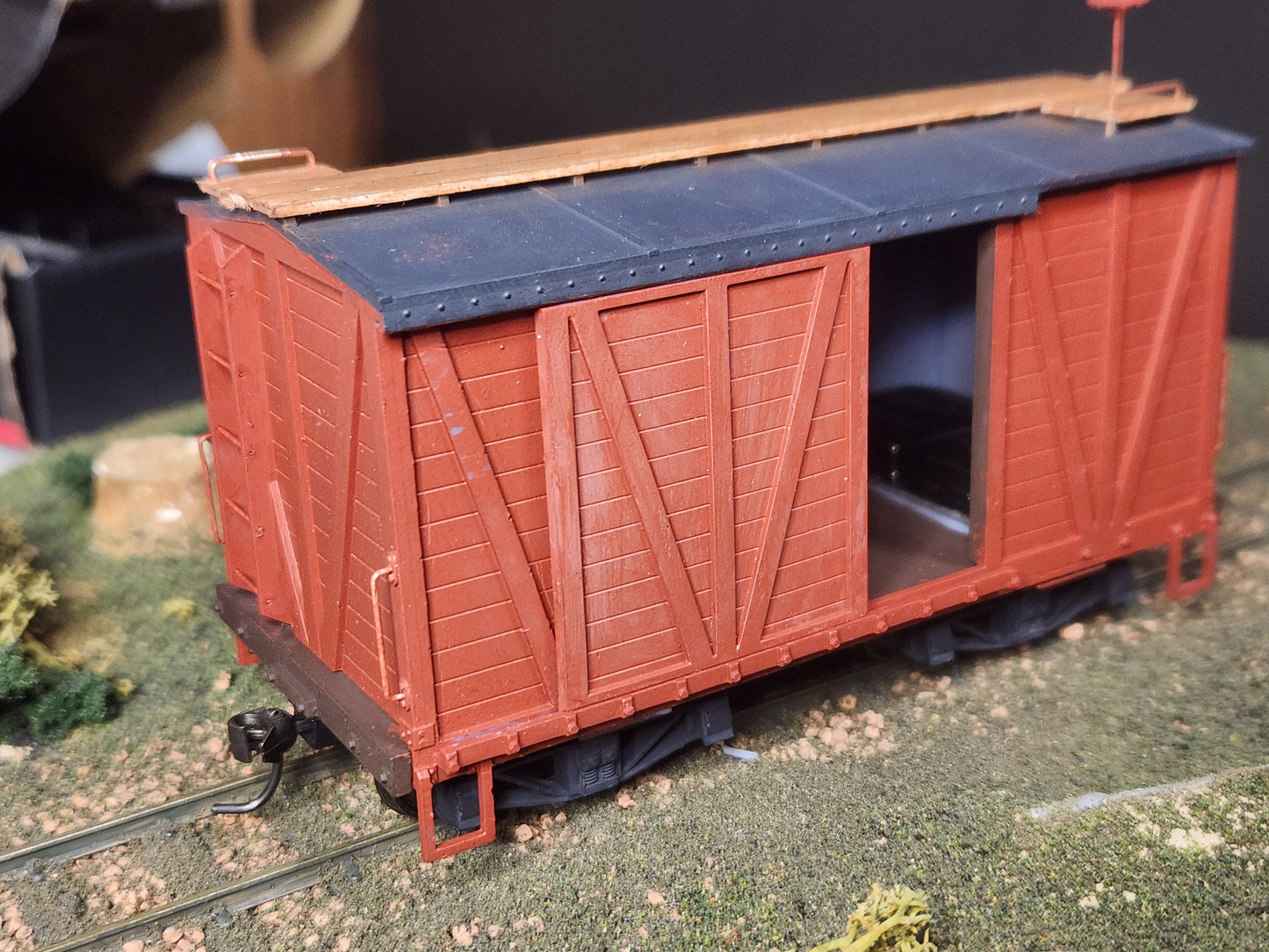 On30 3D Printed 16ft Outside Braced Box Car Kit