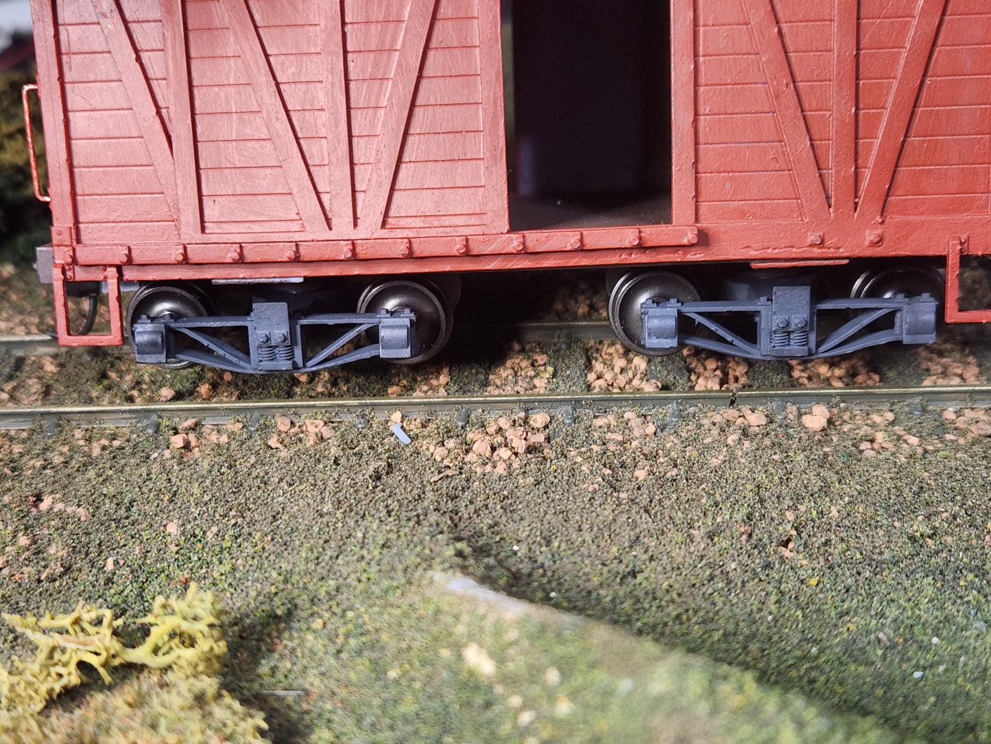 On30 3D Printed 16ft Outside Braced Box Car Kit