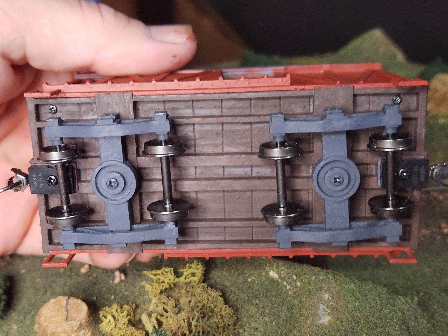 On30 3D Printed 16ft Stock Car Kit with trucks