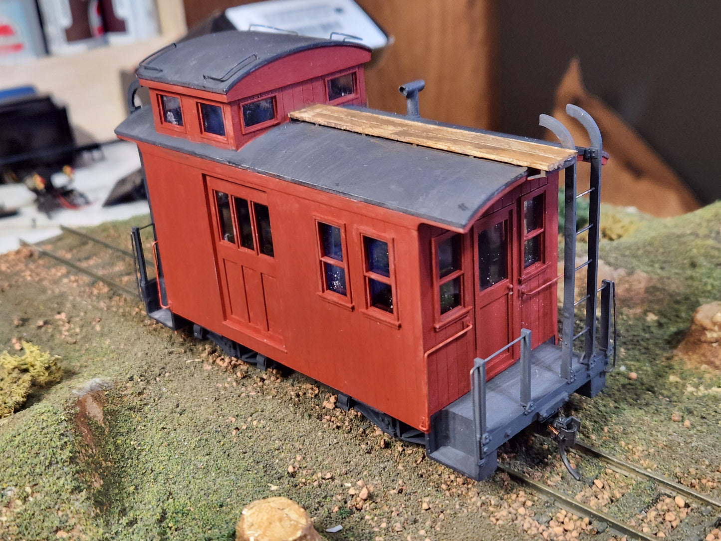 On30 3D Printed Side Door Cupola Caboose Kit