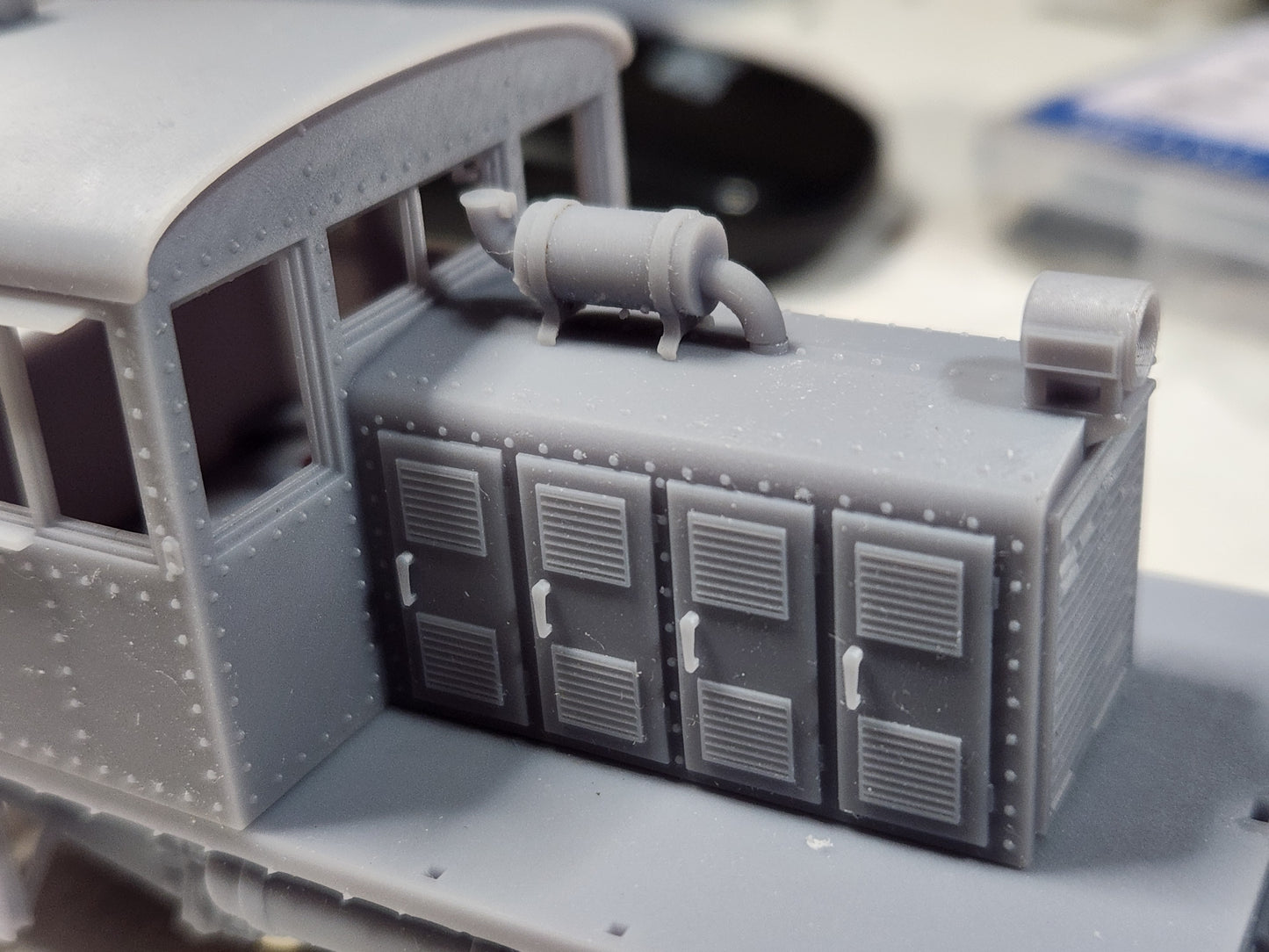 S scale Freelance Critter Switcher Kit 3D printed