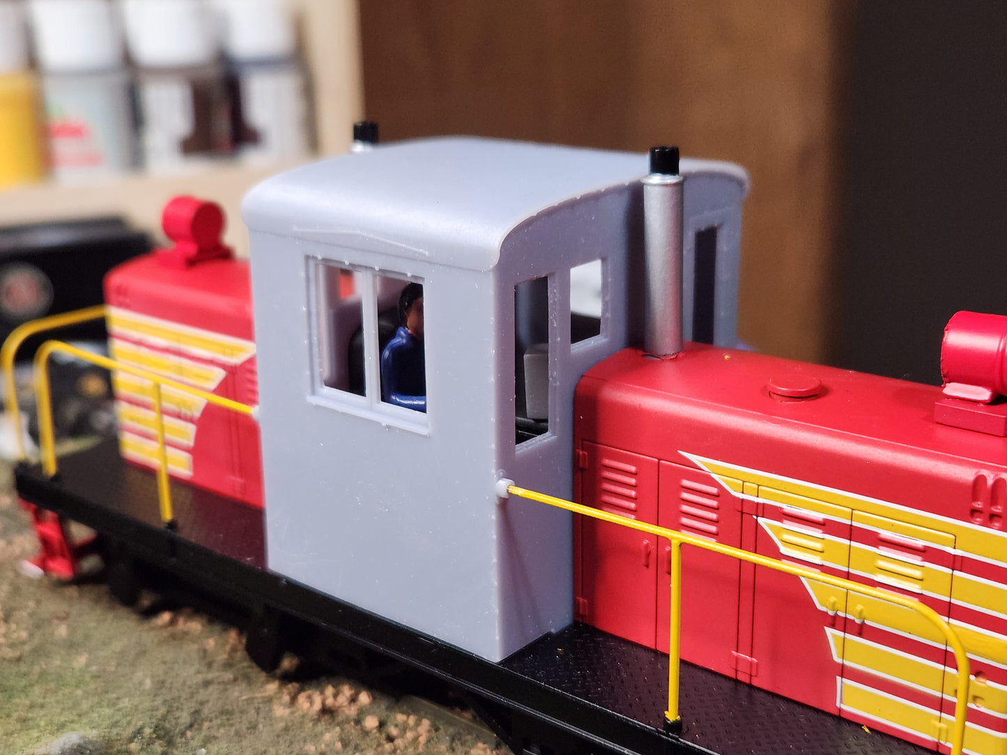 Round roof cab conversion kit for the Bachmann On30 Withcomb
