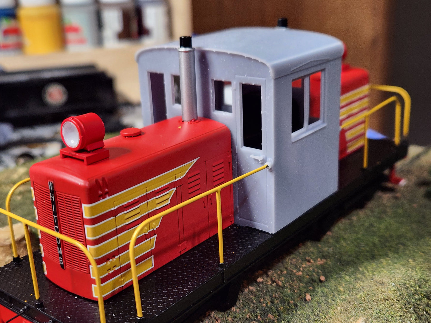 Round roof cab conversion kit for the Bachmann On30 Withcomb