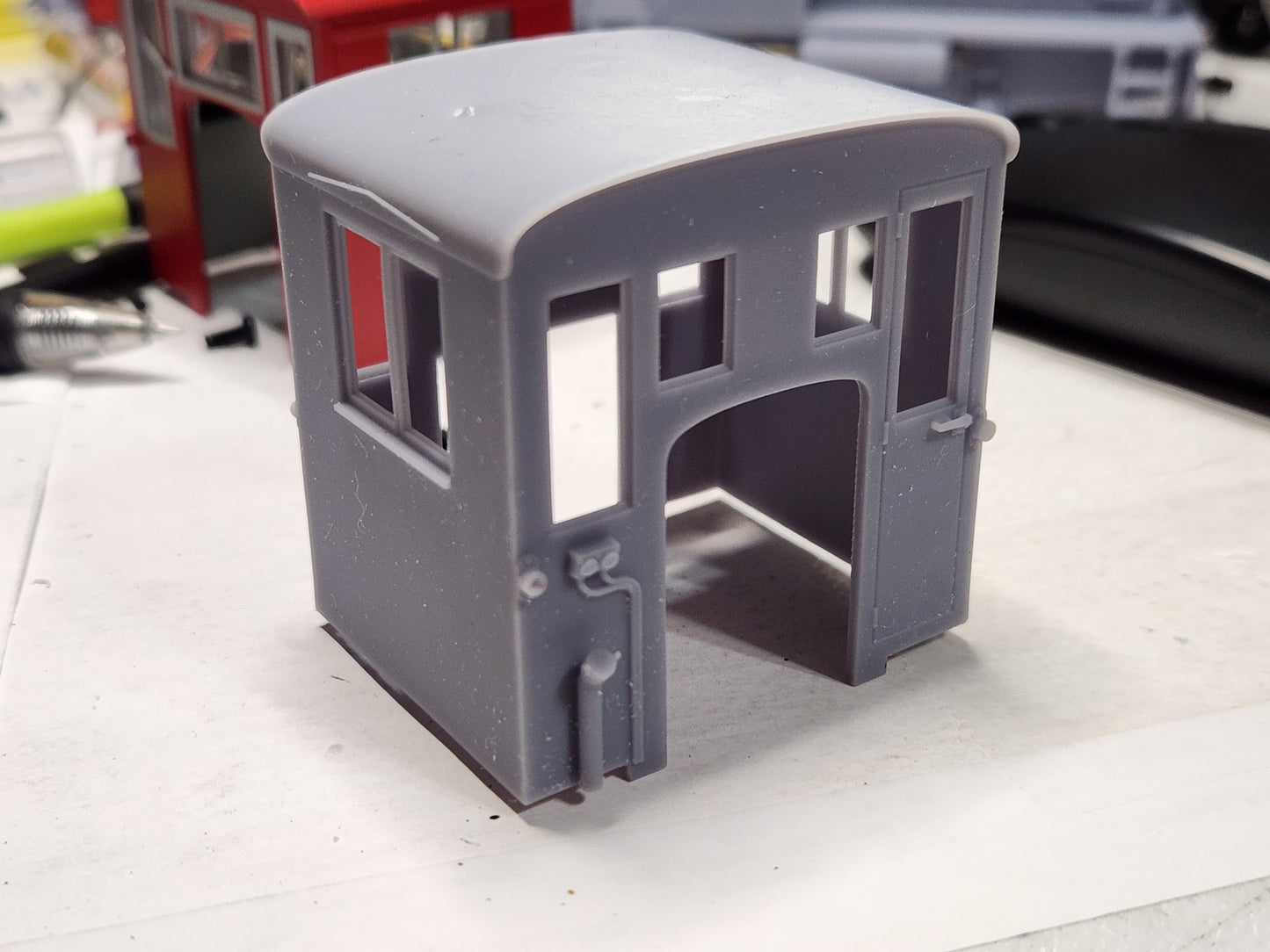 Round roof cab conversion kit for the Bachmann On30 Withcomb