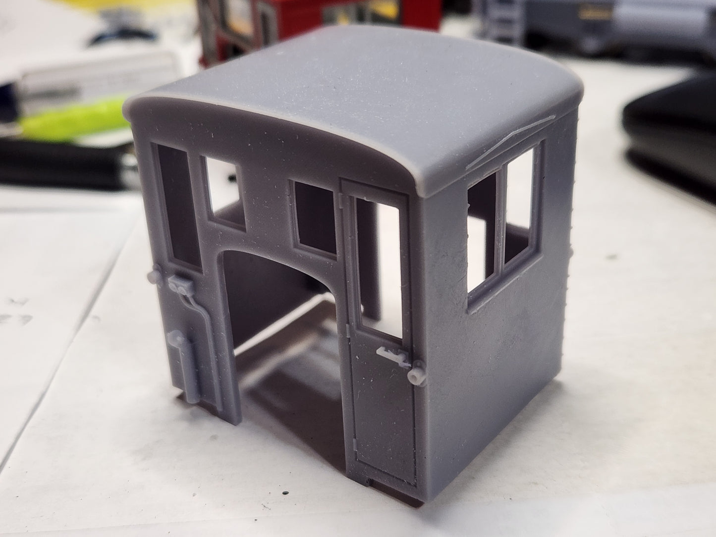 Round roof cab conversion kit for the Bachmann On30 Withcomb