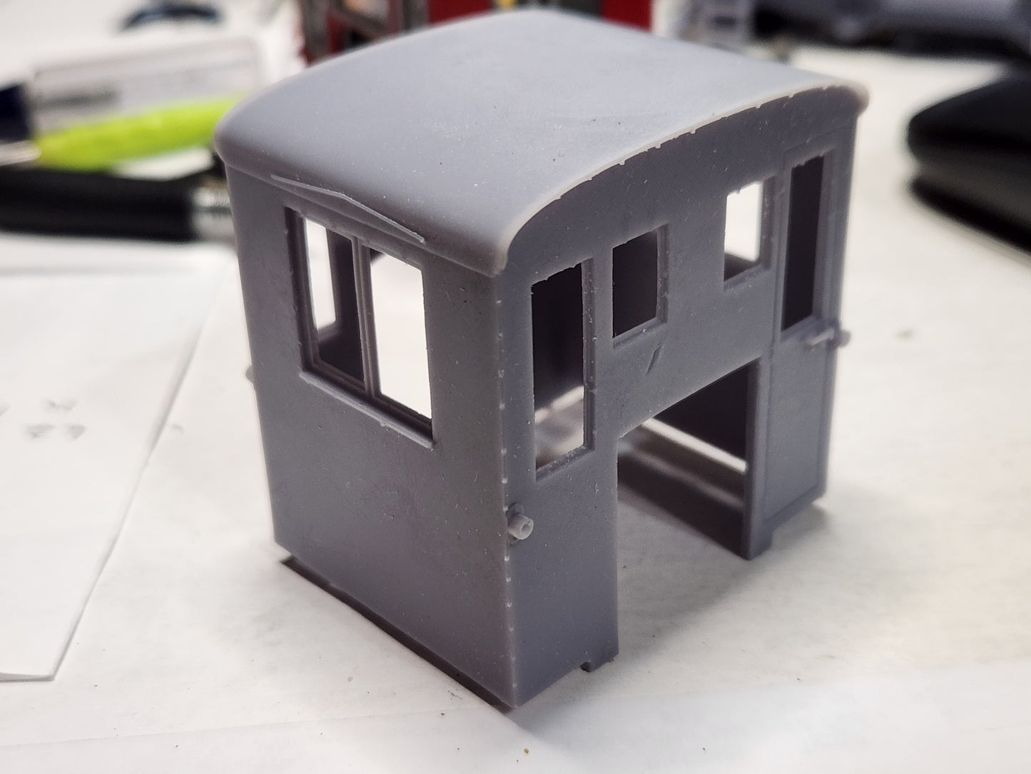 Round roof cab conversion kit for the Bachmann On30 Withcomb