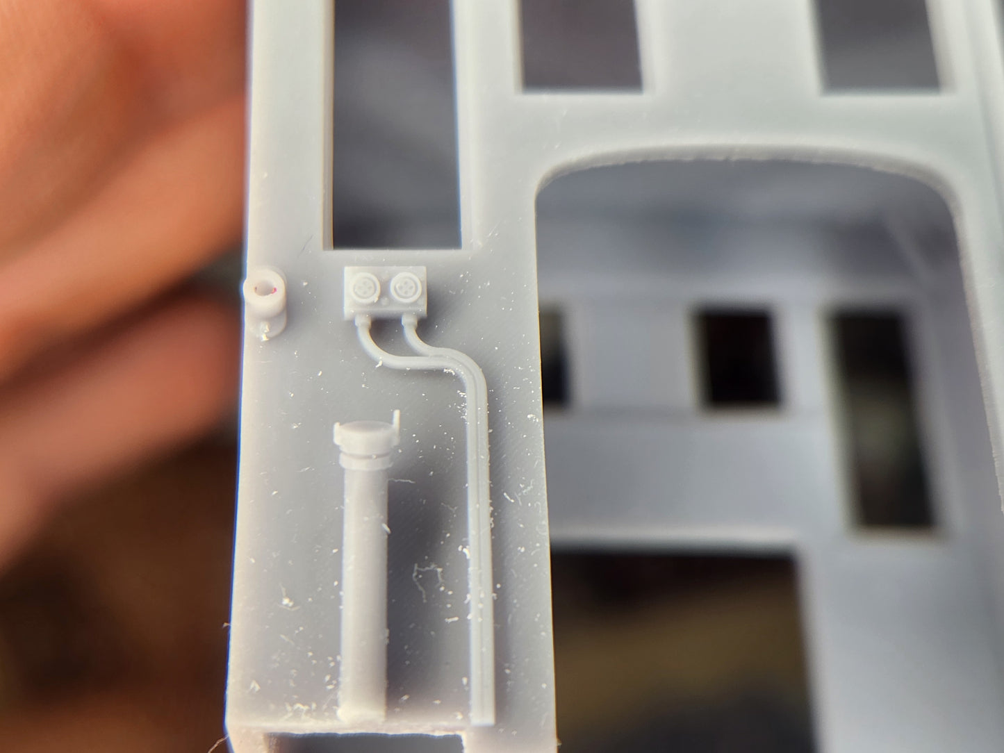 Round roof cab conversion kit for the Bachmann On30 Withcomb