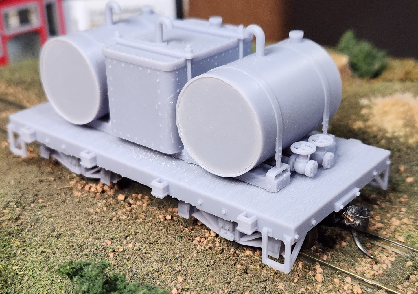 On30 3D Printed 16ft Multi Tank Car Kit