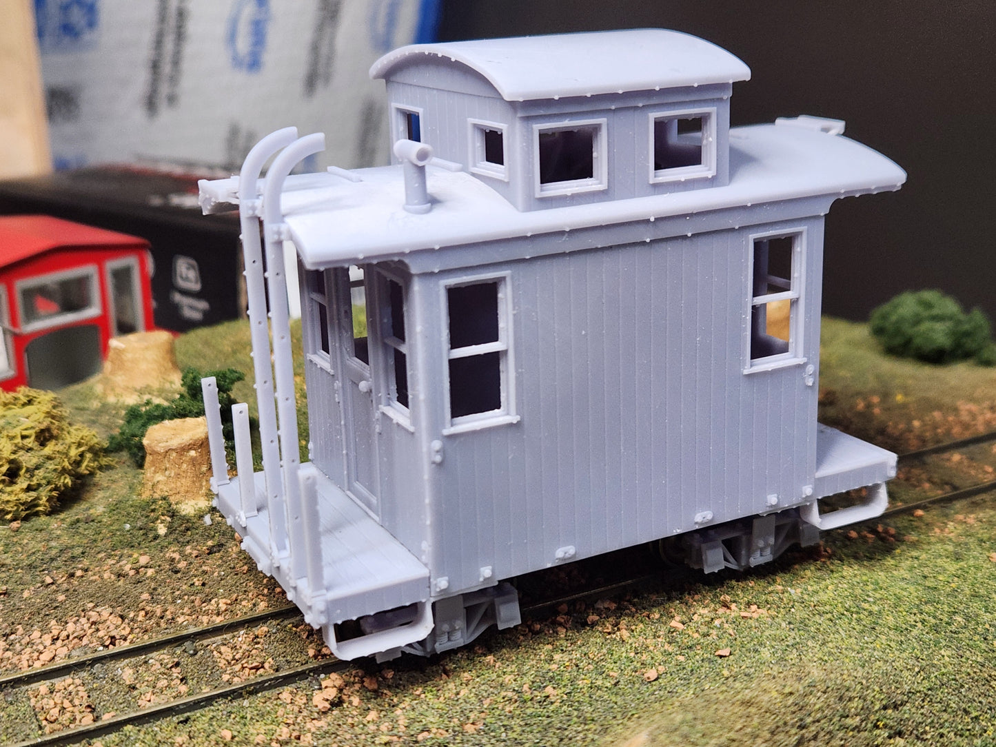 On30 3D Printed 15ft Cupola Caboose Kit