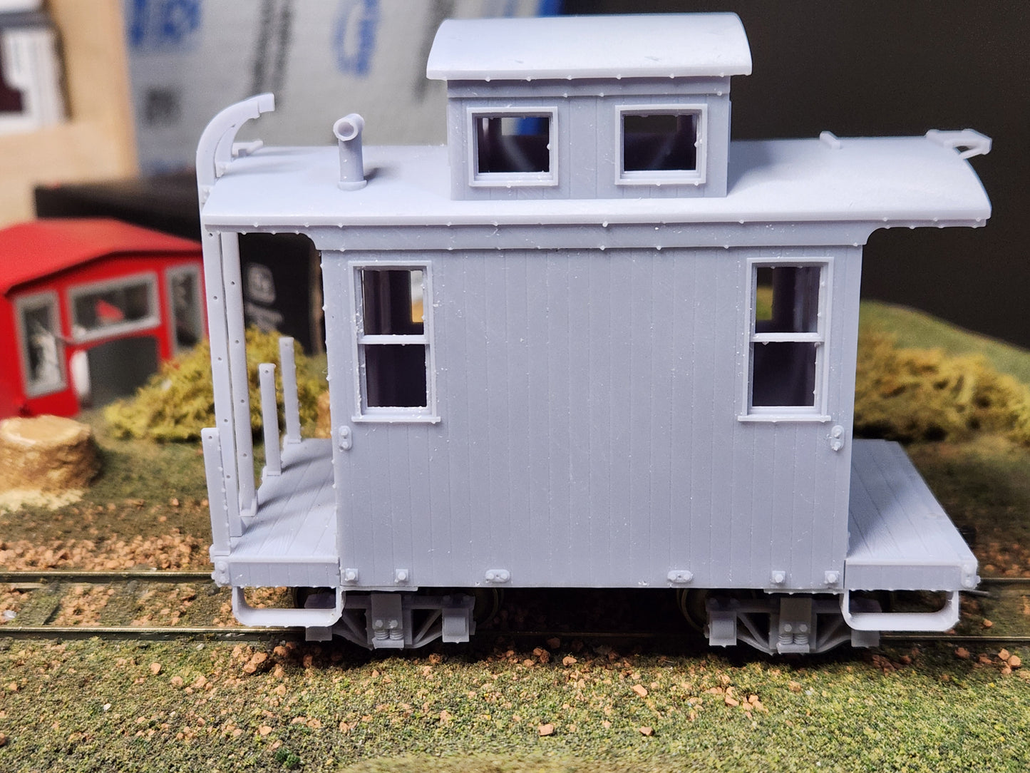 On30 3D Printed 15ft Cupola Caboose Kit