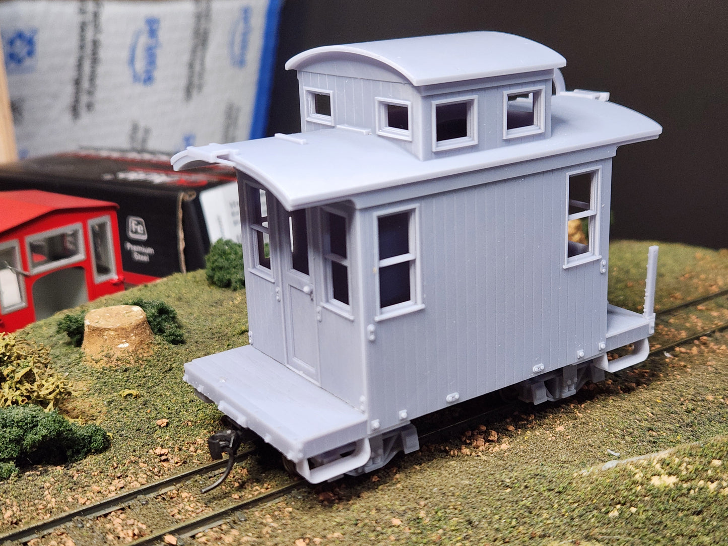 On30 3D Printed 15ft Cupola Caboose Kit