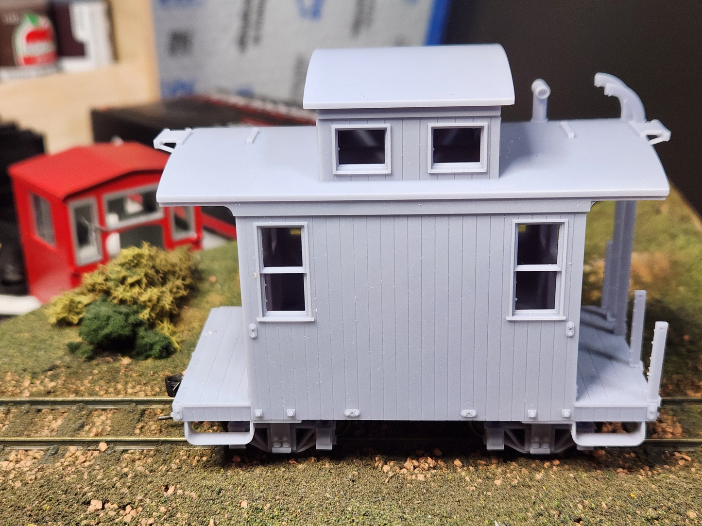 On30 3D Printed 15ft Cupola Caboose Kit