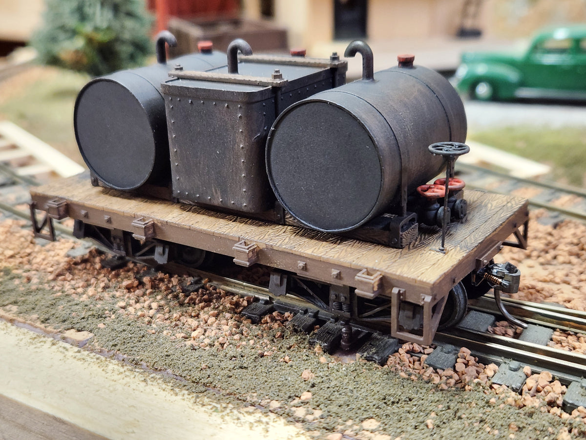 On30 3D Printed 16ft Multi Tank Car Kit