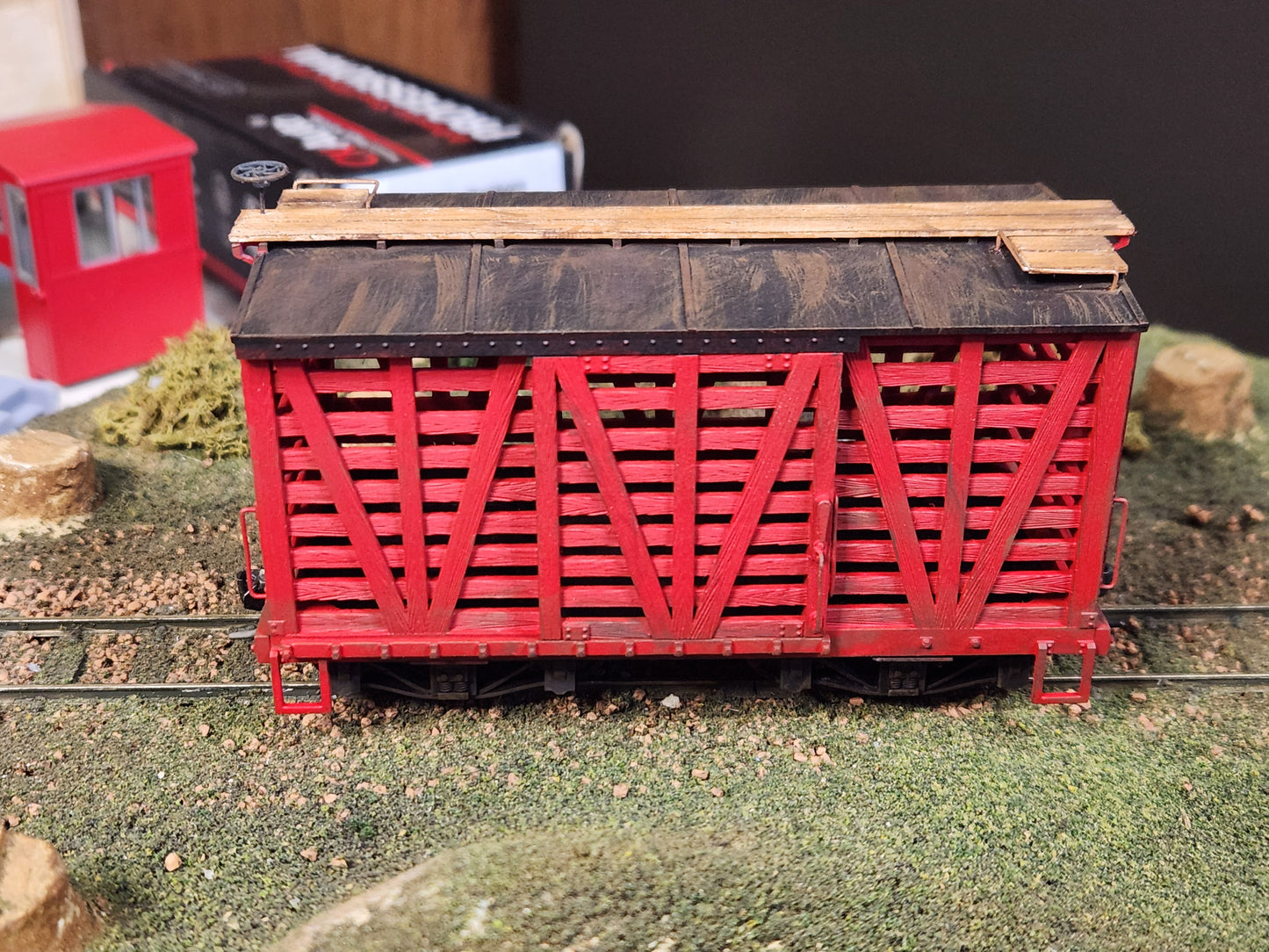 On30 3D Printed 16ft Stock Car Kit with trucks