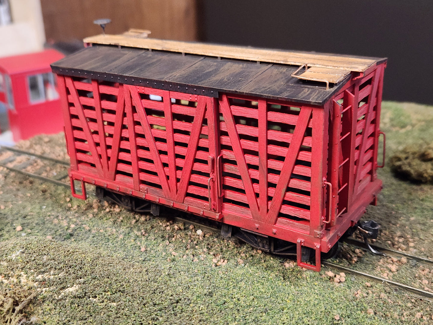 On30 3D Printed 16ft Stock Car Kit with trucks