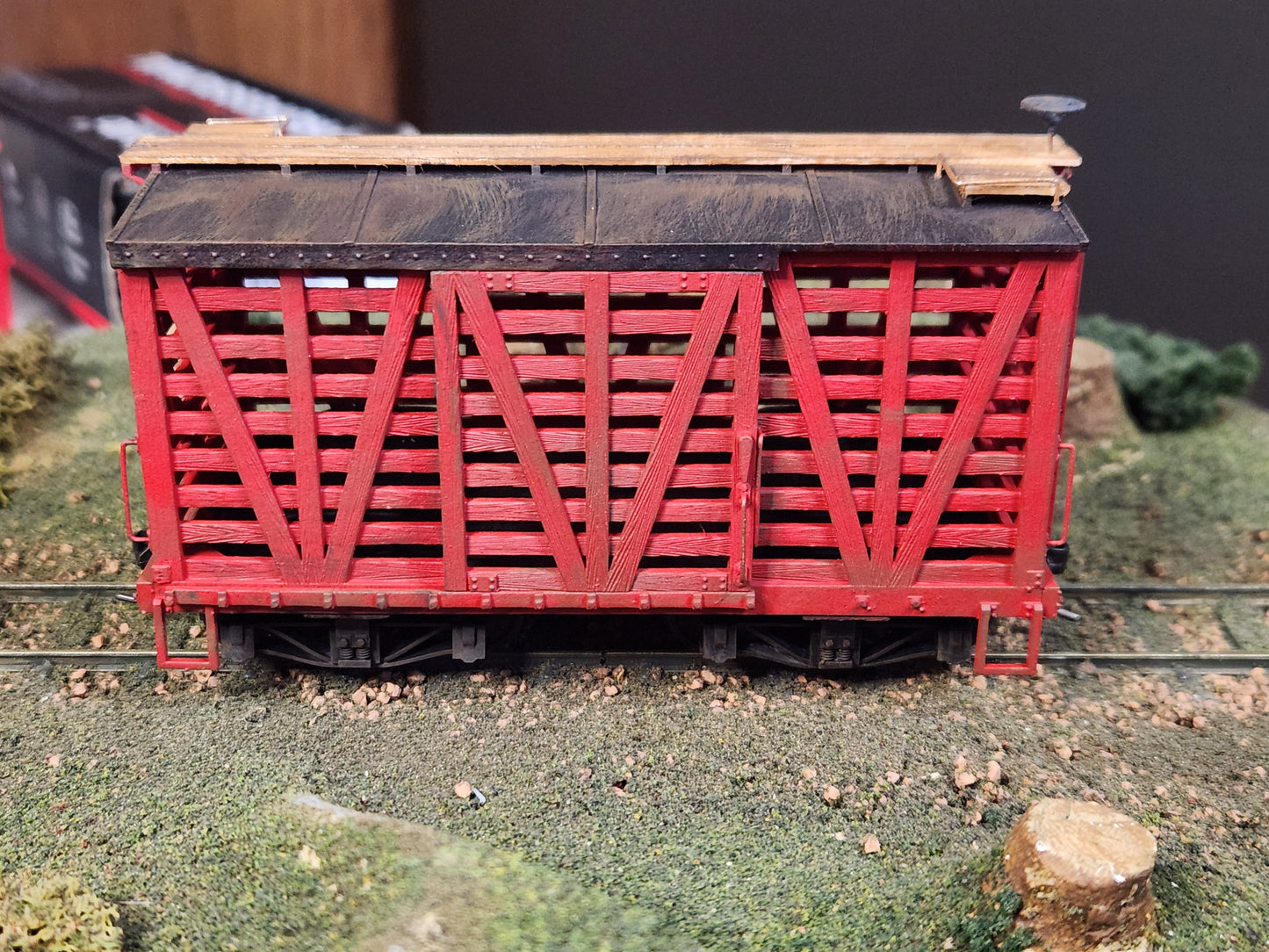 On30 3D Printed 16ft Stock Car Kit with trucks