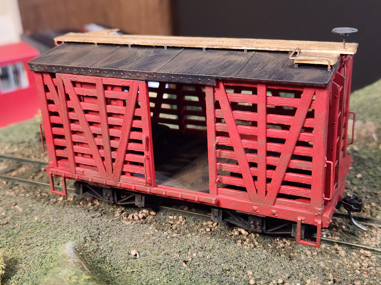 On30 3D Printed 16ft Stock Car Kit with trucks