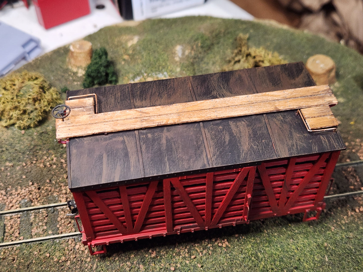 On30 3D Printed 16ft Stock Car Kit with trucks