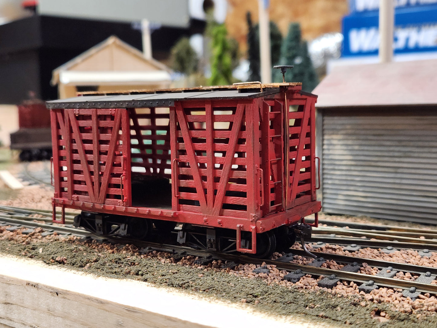 On30 3D Printed 16ft Stock Car Kit with trucks