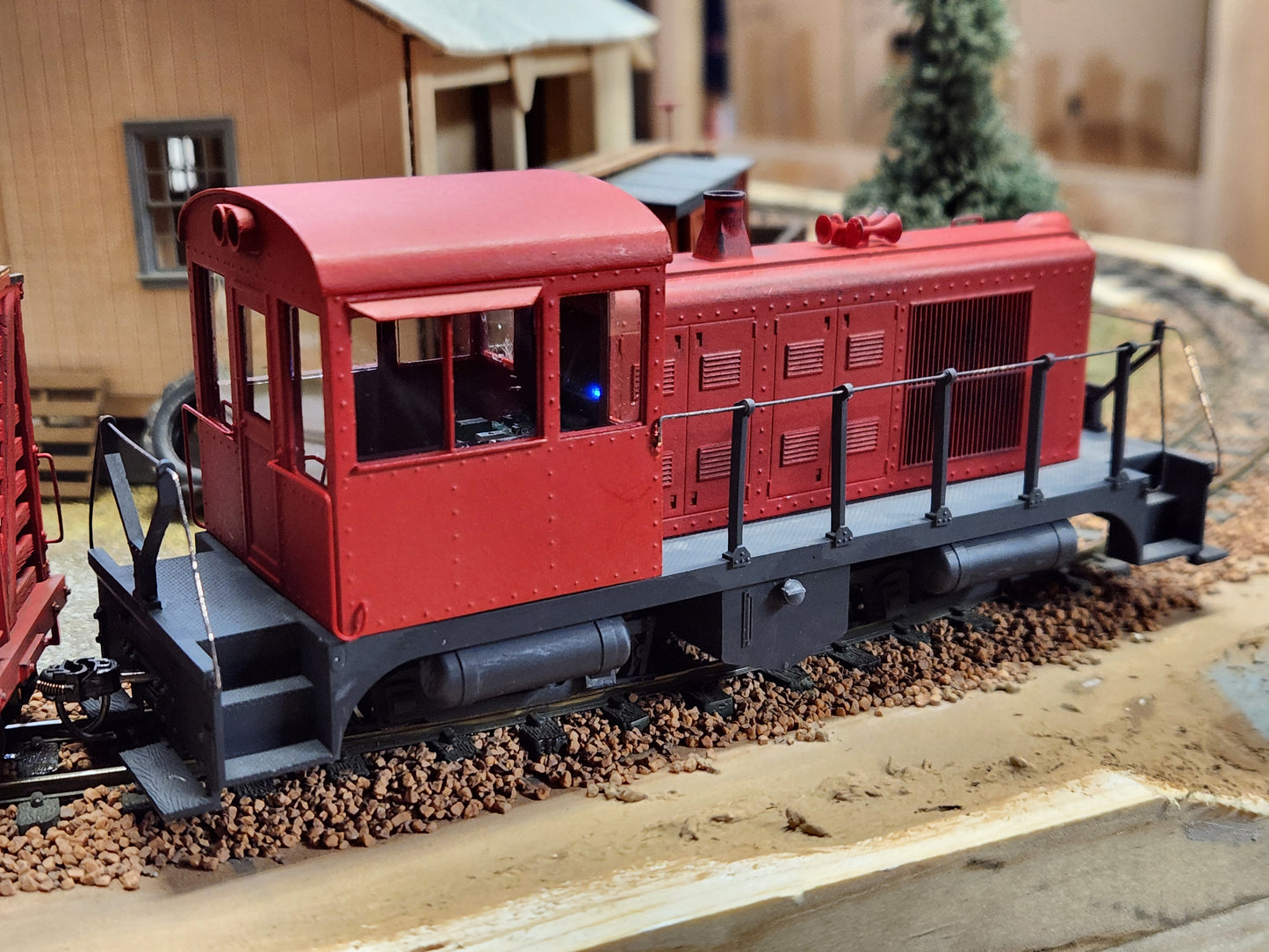 On30 Freelance End Cab Switcher Kit 3D printed For Athearn SW1500 Mechanism