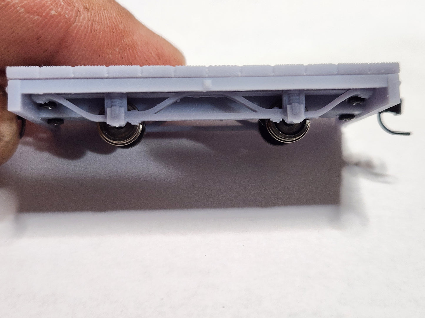 On18 3D printed 8ft flat car kit