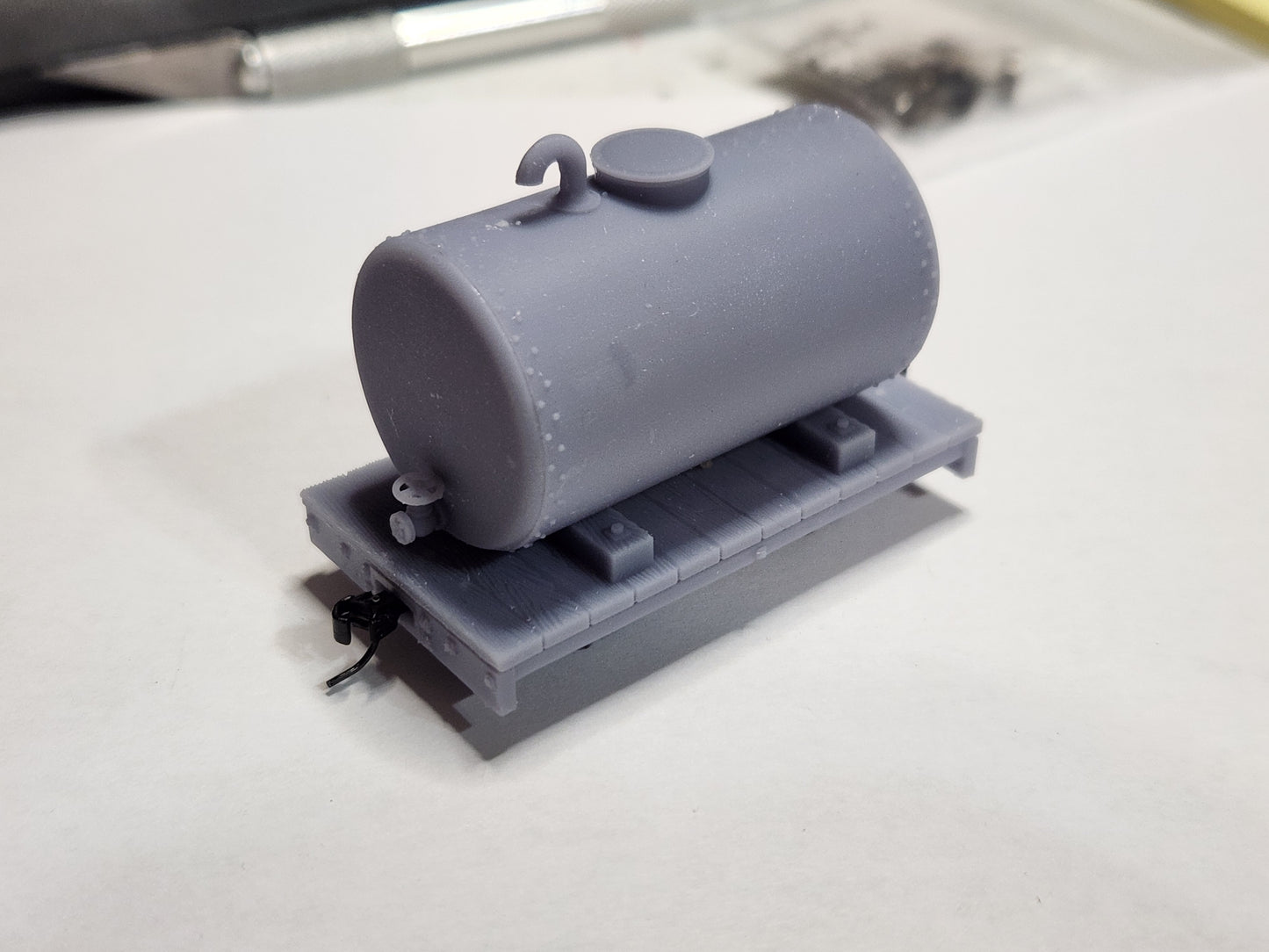 On18 3D printed 8ft tank car kit