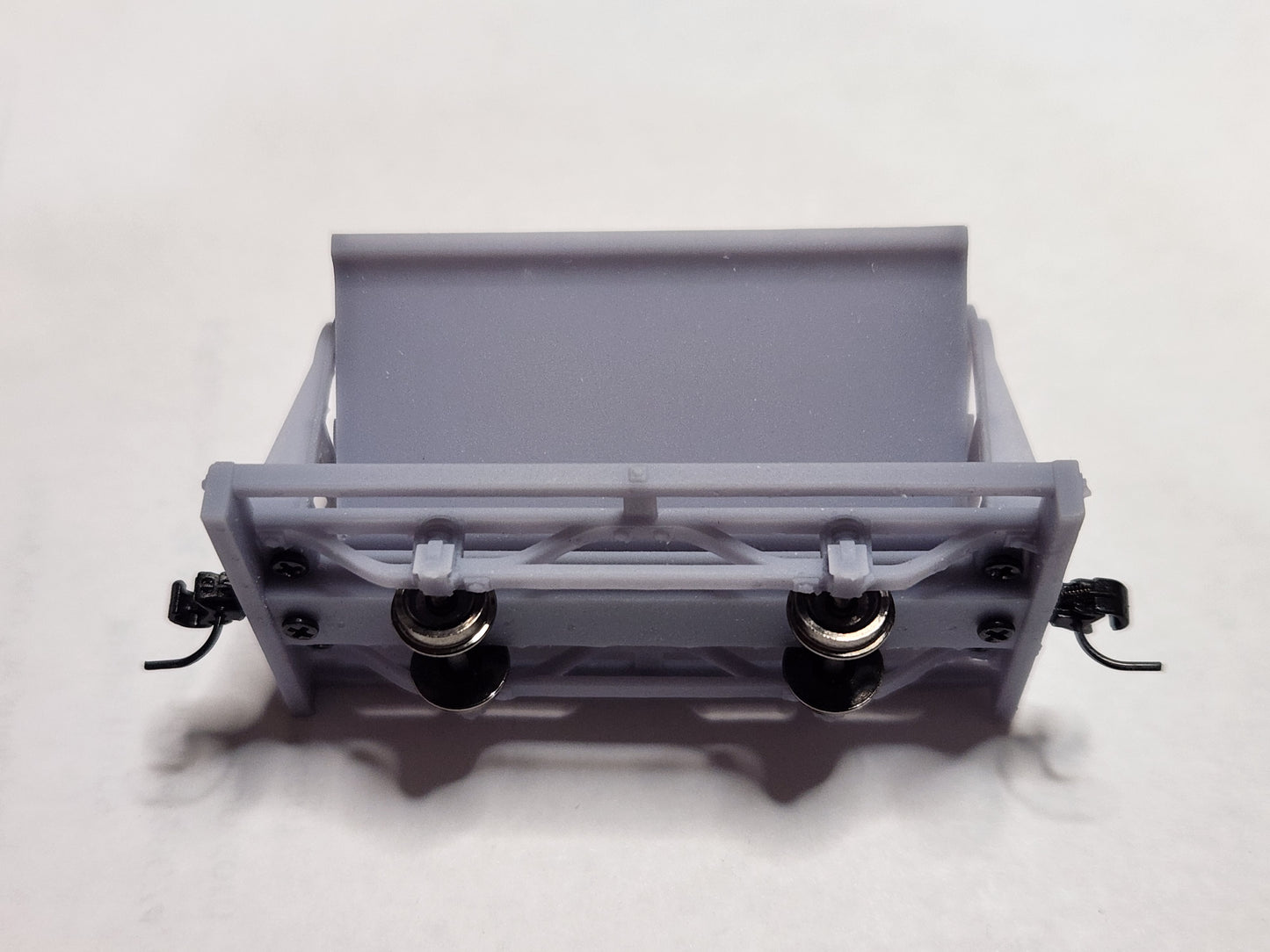 On18 3D printed 8ft V tipper hopper car kit