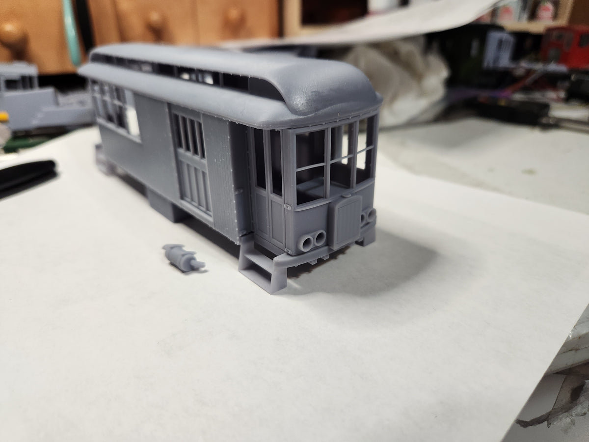 Gas Streetcar Kit 3D printed For Athearn SW7 Mechanism