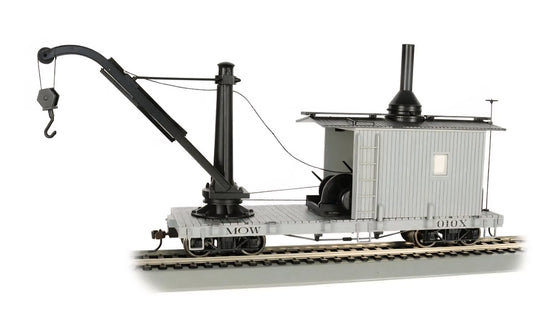 Bachmann On30 Derrick Car MOW Grey 26901